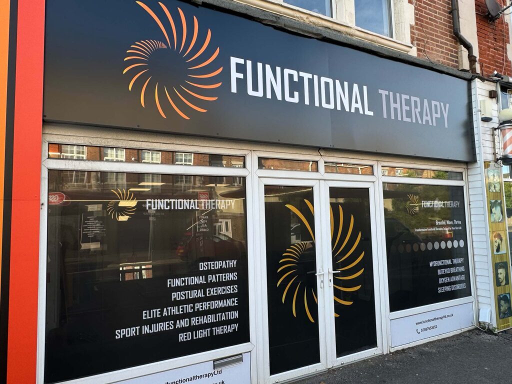 functional therapy place at the front